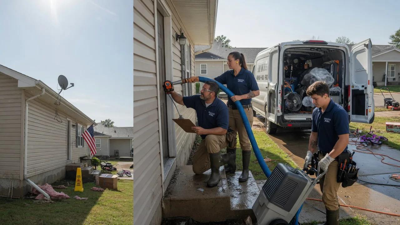 Ceiling Water Damage Restoration in Quitman, AR near me